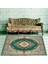Yıkanabilir Kaymaz Dot Taban Dijital Baskı Salon Halısı MRC43 1