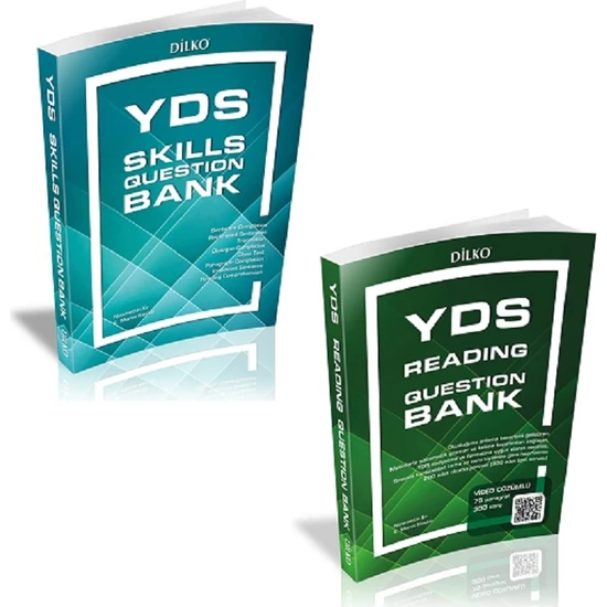 Dilko Yayıncılık YDS Skills Question Bank + YDS Reading Question Bank Video Çözümlü