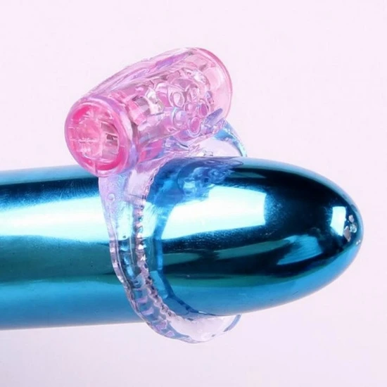 Pretty Love Ultra Güçlü Titreşimli Süper Silikon Penis Halkası Penis Yüzüğü