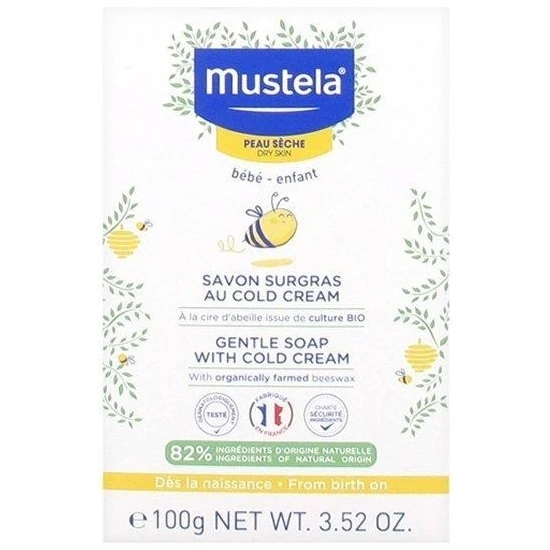 Mustela Cold Cream Içeren Besleyici Sabun 100 gr