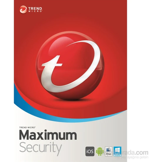 Trend Micro Maximum Security 2022 3 Cihaz 1 Yıl (Windows/MAC/Android/İOS)