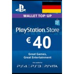 Sony Computer Entertainment Playstation Psn Card 40 EUR / 40 EURO (DE) Germany