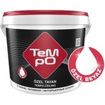 Tempo Özel Tavan Boyası Beyaz 17,5 kg Akrilik Esaslı Mat Görünümlü Yüksek Örtücülüğe Sahip