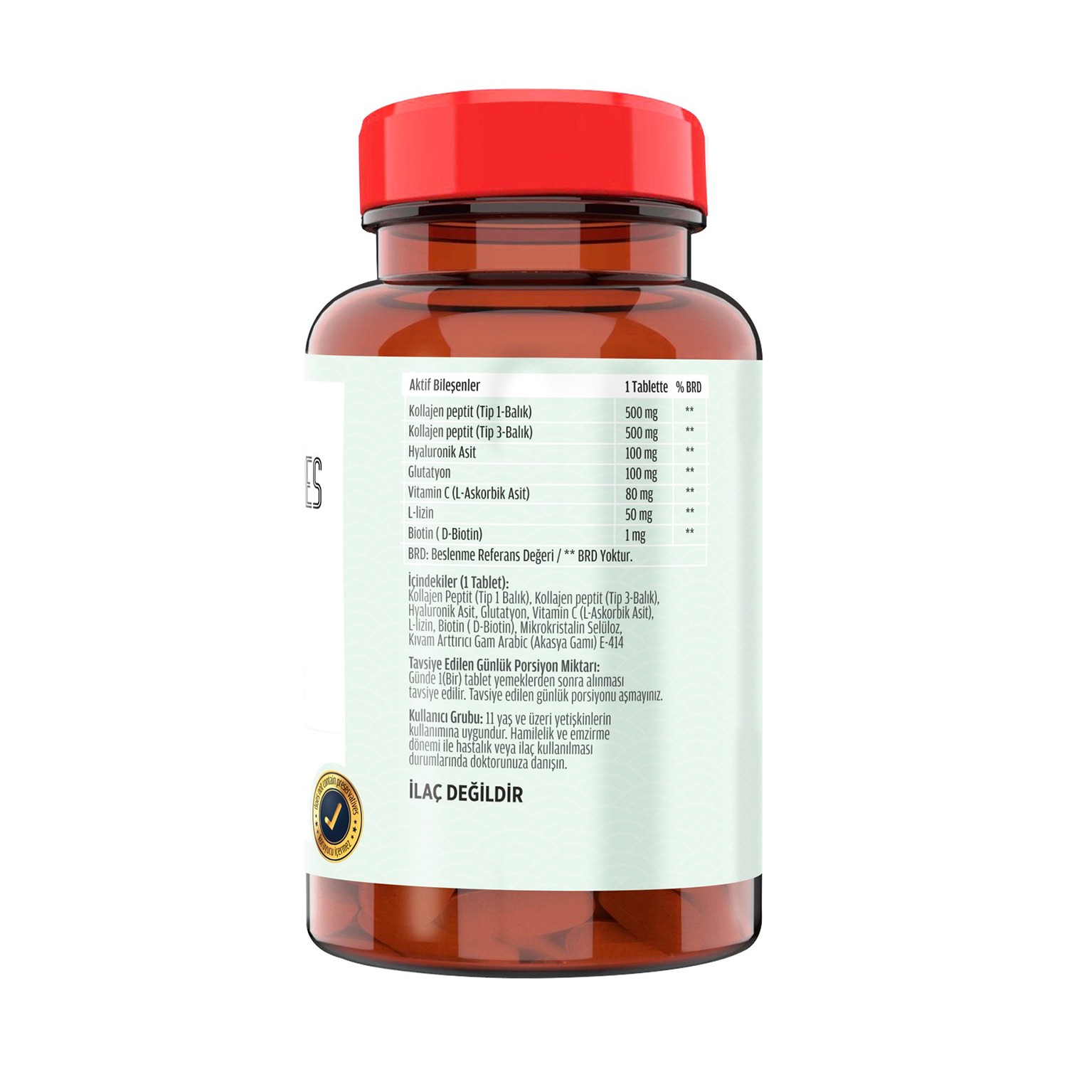 Flx Glukosamin Kondroitin Msm Vitamin D 180 Tablet & Balık Fiyatı