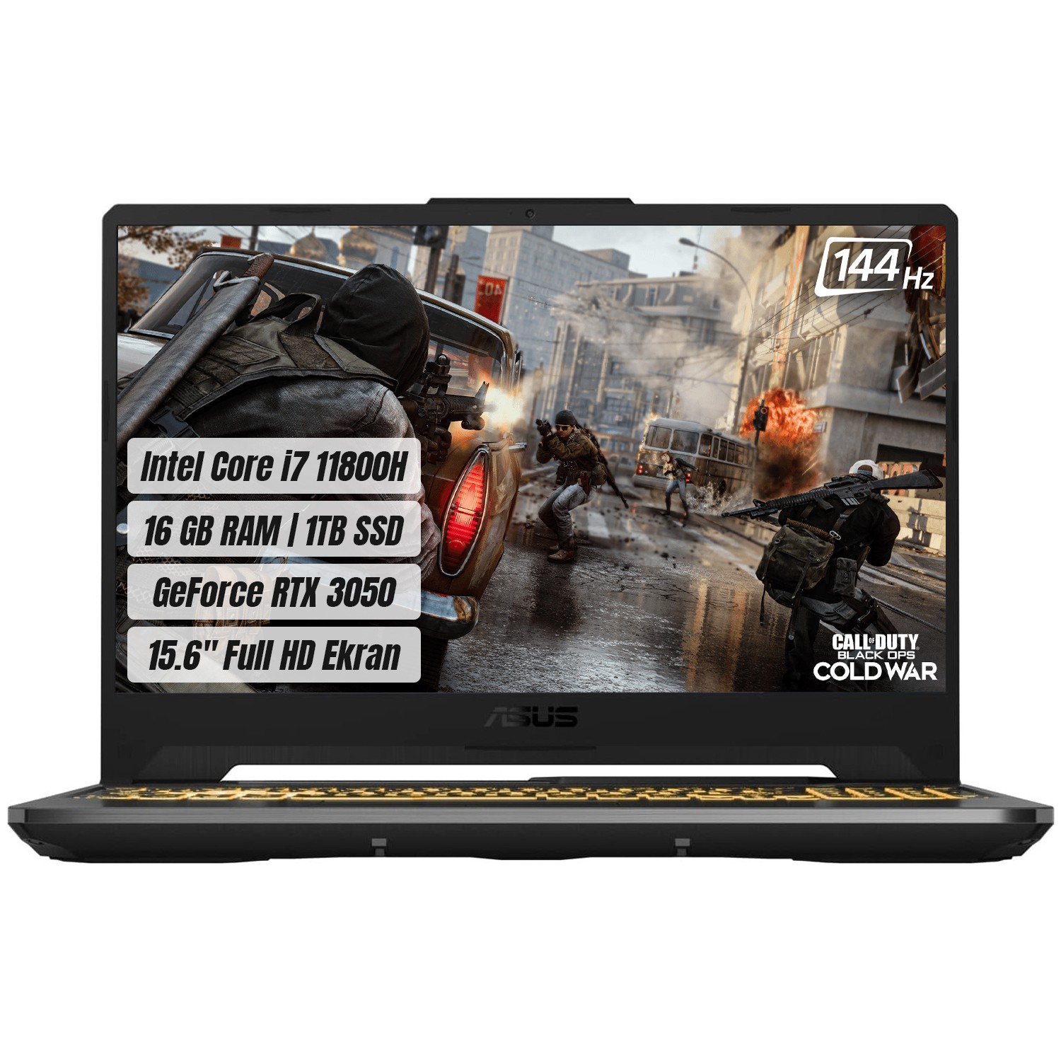 Asus TUF Gaming F15 FX506HC-HN056 Intel Core i7 11800H 16GB Fiyatı