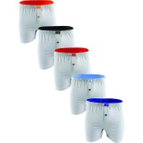 Ceylanoğlu Erkek Penye Havlu Bel Rahat Boxer  5'li Paket