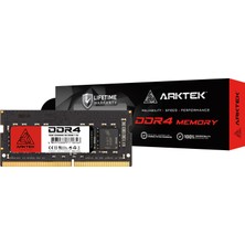 Arktek Ddr4 16GB 3200MHZ So Dımm Notebook Ram CL22