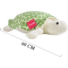 Selay Peluş Kaplumbağa Oyuncak Caretta 60 cm Yeşil