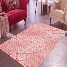 İnka Halı Antibakteriyel Yıkanabilir Kaymaz Dot Taban Dijital Baskı Salon Halısı MRC33