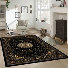 İnka Halı Antibakteriyel Yıkanabilir Kaymaz Dot Taban Dijital Baskı Salon Halısı MRC41