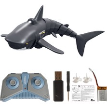 Gahome Uzaktan Kumandalı Mini Rc Köpekbalığı Oyuncak - Siyah (Yurt Dışından)