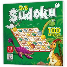 Yükselen Zeka Yayınları 5-8 Yaş Sticker’lı Sudoku Serisi