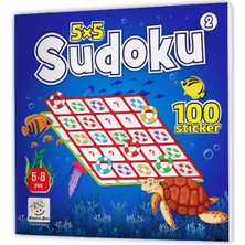 Yükselen Zeka Yayınları 5-8 Yaş Sticker’lı Sudoku Serisi