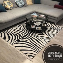 İnka Halı Antibakteriyel Yıkanabilir Kaymaz Dot Taban Dijital Baskı Salon Halısı MRC416