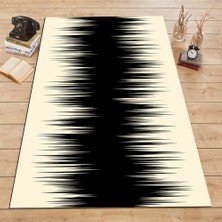 İnka Halı Antibakteriyel Yıkanabilir Kaymaz Dot Taban Dijital Baskı Salon Halısı MRC512