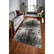 İnka Halı Antibakteriyel Yıkanabilir Kaymaz Dot Taban Dijital Baskı Salon Halısı MRC1581