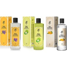 Rebul Lavanda Kolonya 270 Ml + Rebul Nature Kolonya 270 Ml + Rebul Mandarine Kolonya 270 Ml  3'Lü Set