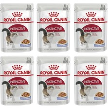 Royal Canin Jelly Instinctive Yaş Kedi Mamasi 85 gr 6 Adet
