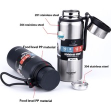 Daphnela Paslanmaz Çelik Yalıtımlı 650ML Termos Çay Filtreli
