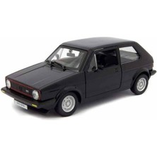 Bburago 1:24 Volkswagen Golf Mk1 Gtı 1979 Model Araba - Siyah