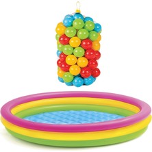 intex Bebek Havuz (86X25 Cm) + 50 Top (7 cm Çaplı)