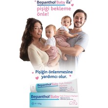 Bepanthol Baby Pişik Önleyici Merhem 100 gr + Pembe & Mavi Diş Kaşıyıcı