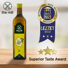 The Mill Natürel Sızma Zeytinyağı 500 ml - Soğuk Sıkım - %100 Doğal - Uluslararası Lezzet Enstitüsü 2021/2022/2023 Yılı ÜSTÜN 3 YILDIZ LEZZET ÖDÜLÜ - Salata ve Yemeklere Uygun - Asitlik ≤%0,8 - Vegan