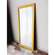 Dfn Wood Mdf Dikdörtgen Gold Metal Renk Dekoratif Duvar Salon Ofis Boy Aynası