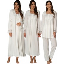 Hamile Çarşısı Effort Ekru 4 Lü Lohusa Set 2405