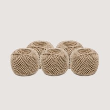 izmir Bitpazarı Jüt Kırnap Süsleme Ipi 100 gr 100 M 5'li