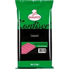Ovalette Frambuaz Pasta Eritme Çikolata Konfiseri 2,5 kg