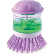 Sunman Flora F389 Deterjan Hazneli Bulaşık Fırçası