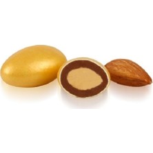 Ovalette Altın Renkli Badem Draje 1 kg