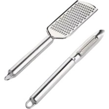 Sunman Balsa 2'li Paslanmaz Çelik El Rendesi ve Soyacak Seti