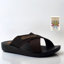 Hintohu Gzr Erkek Plaj Ev Banyo Deniz Havuz Günlük Terlik 50ML Nane Ferahlığı Topuk Çatlağı ve Nasır Giderici Krem