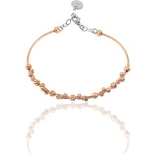 Söğütlü Silver Gümüş Rose Dorica Toplu Bilezik