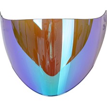 Strade Store Moda Motosiklet Kask Visor Lens Kyt Gp Blue + Golden Için Uyar (Yurt Dışından)