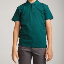 Kısa Kol Polo Yaka Okul T-Shirt