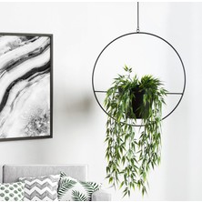 Homing Modern Tasarım Askılı Çiçeklik Saksılık 25 Cm Seh-4559