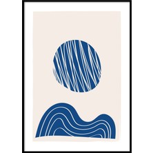Beril Yamaç Design Studio Geometrik Soyut Şekiller Poster 30X40CM
