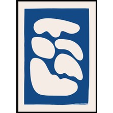 Beril Yamaç Design Studio Soyut Şekilli Illüstrasyon Poster