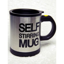 Thekilig  Mikser Kupa Termos Bardak - Self Stirring Mug - Kendi Kendini Karıştıran Mug