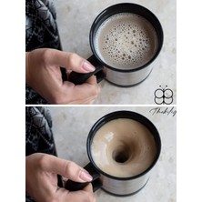 Thekilig  Mikser Kupa Termos Bardak - Self Stirring Mug - Kendi Kendini Karıştıran Mug