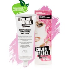 Color Rebel  London Parabensiz & Amonyaksız Pembe Geçici Saç Boyası 100 Ml