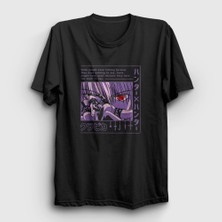 Presmono Unisex Siyah Kurapika V2 Anime Hunter x Hunter T-Shirt