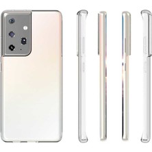 Zore Galaxy S21 Plus Kılıf Şeffaf Ince ve Esnek Süper Silikon Kılıf