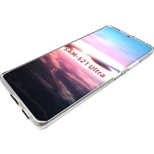 Zore Galaxy S21 Plus Kılıf Şeffaf Ince ve Esnek Süper Silikon Kılıf