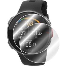 ECR Tüm Yuvarlak Camlı Saatler İçin(43mm) HD Esnek Nano Ekran Koruyucu (2 Adet)
