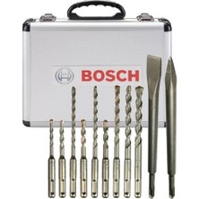 Bosch Gbh 2-26 Dre Profesyonel Kırıcı-Delici Matkap 800W + Bosch Sds-Plus Matkap Ucu ve Keski Seti 11'li