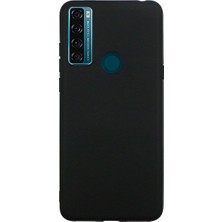 Microcase Tcl 20 Se Matte Serisi Silikon Tpu Kılıf - Siyah